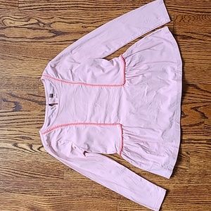 NWOT Tea Collection Pom Pom Knit Top  Girls 8 in Rose Pink